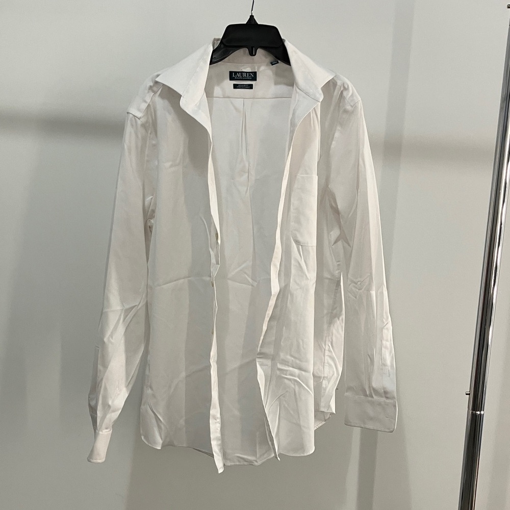 Lauren Ralph Lauren Crisp White Dress Shirt
